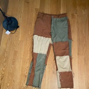 Patchwork Pants